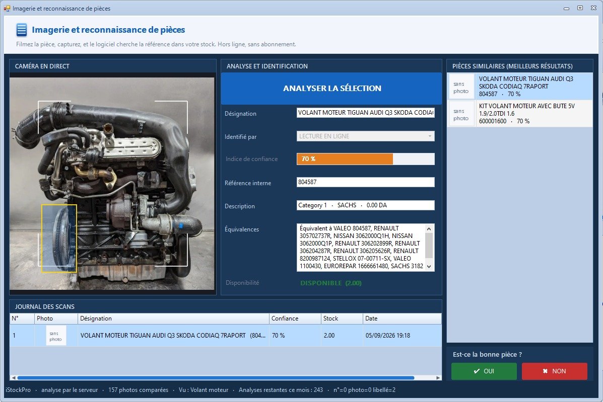 Recherche Intelligent Par photo on direct et selectioner l'objective sure la photo